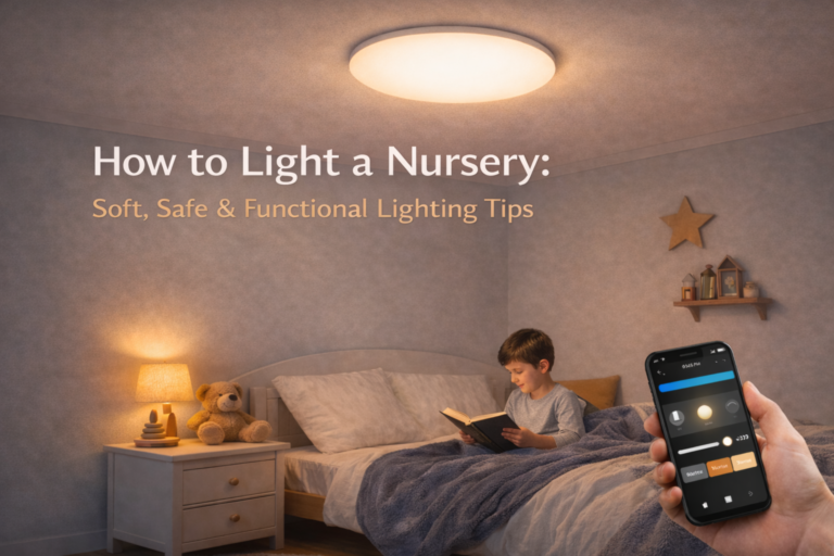 How to Light a Nursery: Soft, Safe & Functional Lighting Tips