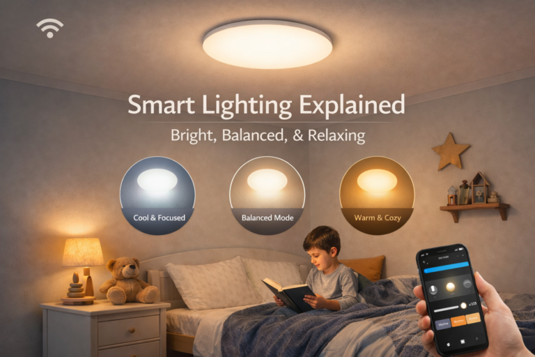 Smart Lighting Explained: What It Is and Why Modern Families Are Switching