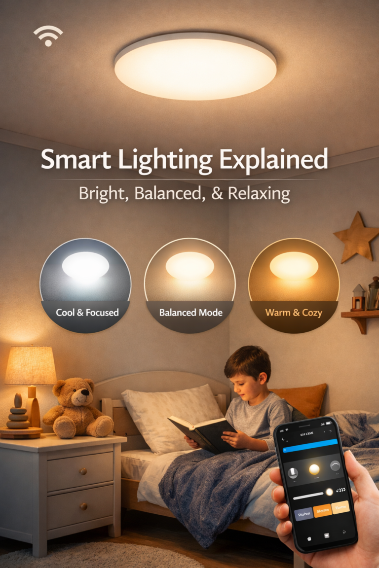 Smart Lighting Explained: What It Is and Why Modern Families Are Switching